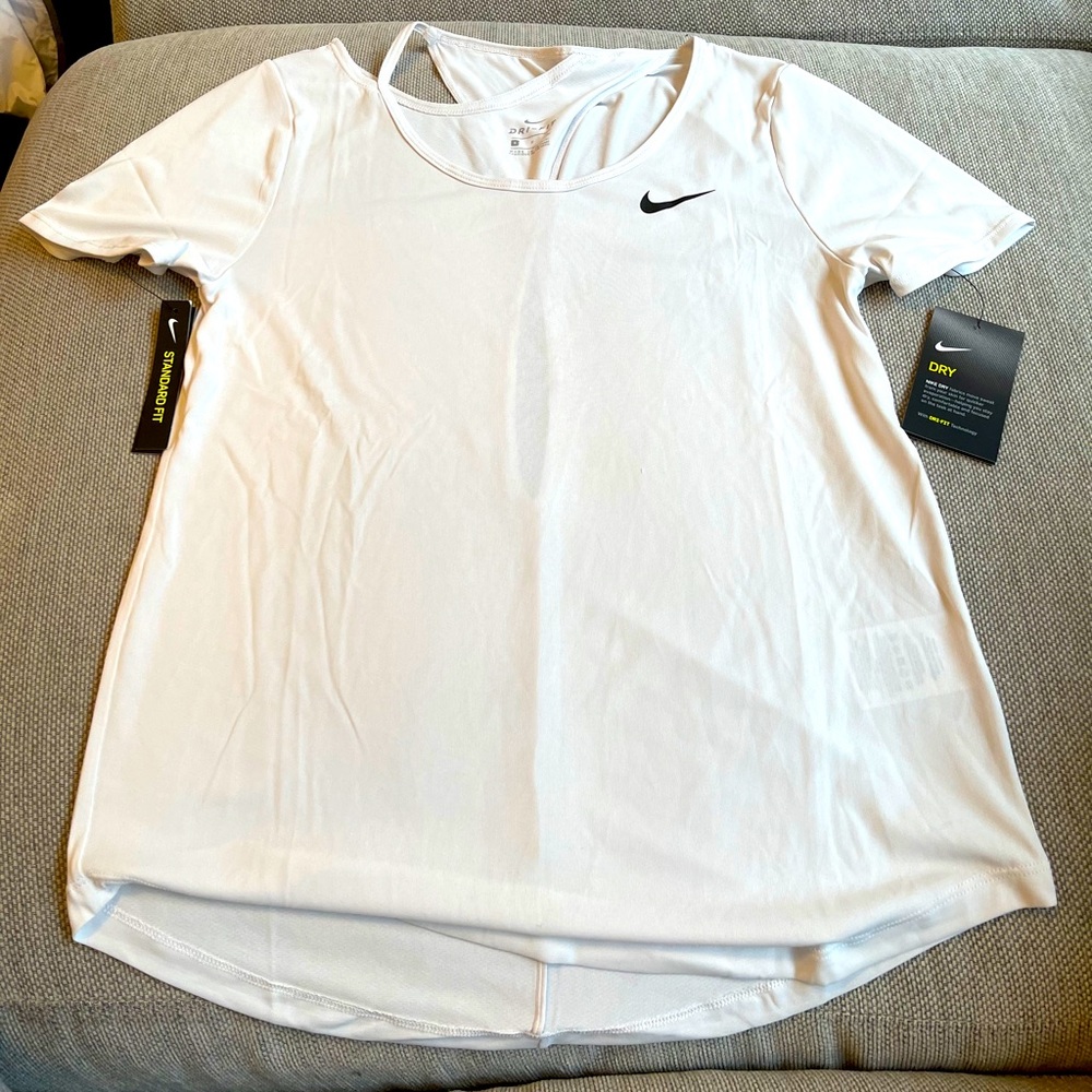 Brand new Nike cut out tee